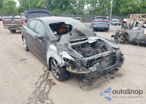 2014 Ford Fusion Se из США, поврежденный, VIN 1FA6P0HD5E5389974